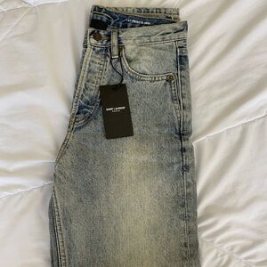 Saint Laurent women’s blue jeans. Size XS.
